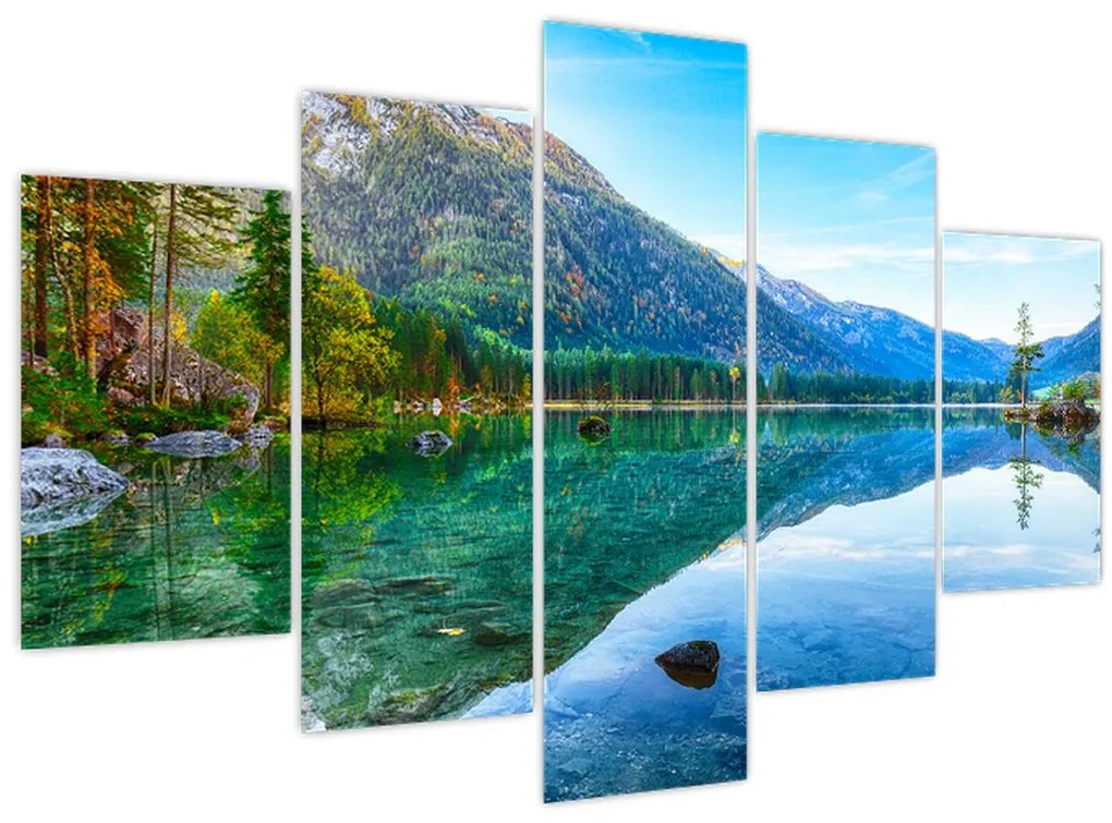 Tablou - Lacul Hintersee (150x105 cm)