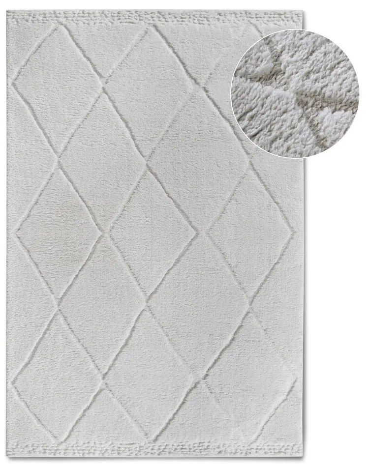 Covor crem 80x120 cm Perrotin Cream White – Elle Decoration