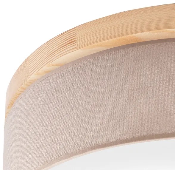 Plafonieră Brilagi BELLADONNA 3xE27/15W/230V d. 50 cm bej/pin