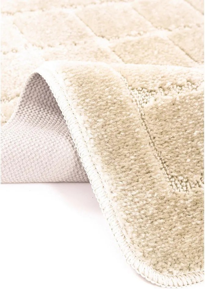 Covorașe de baie crem 2 buc. 50x80 cm Kareli – Foutastic