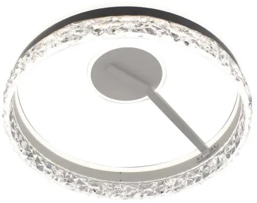 Lustră LED dimabilă aplicată LED/86W/230V 3000-6500K alb + telecomandă