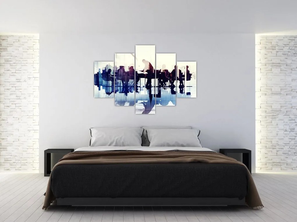 Tablou cu muzicieni (150x105 cm)