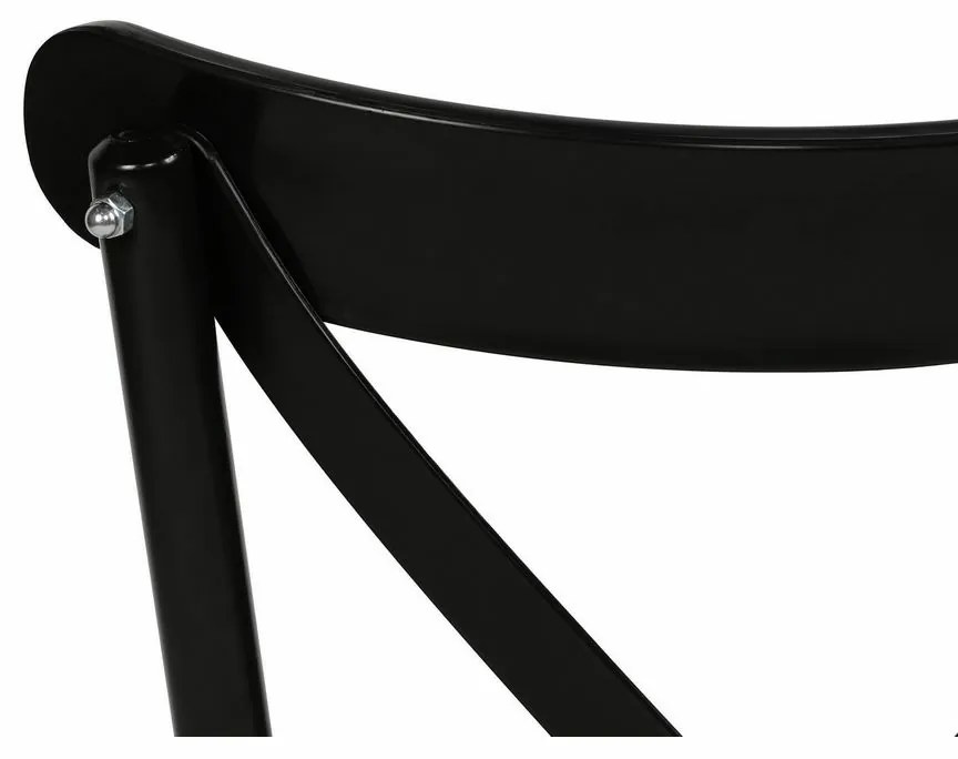 Set de scaune de sufragerie Ekol Black, 4 buc.
