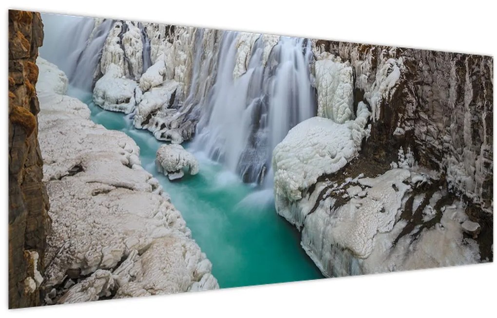 Tablou - Natura islandeză (120x50 cm)