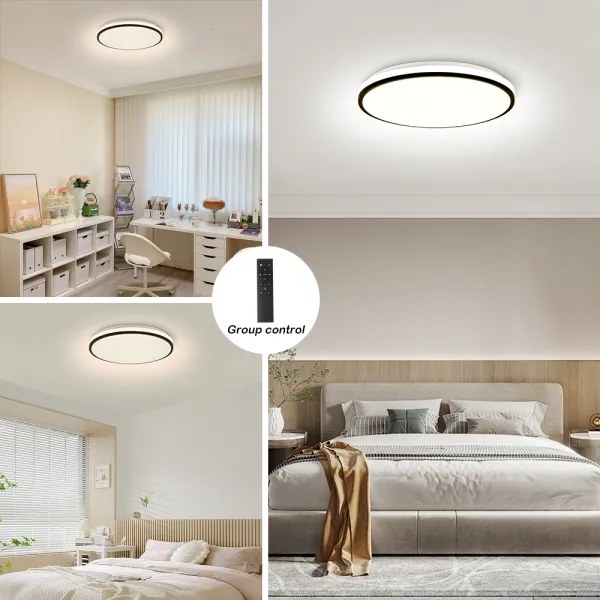 Plafonieră LED dimabilă Brilagi SMART LED/36W/230V d. 45 cm Wi-Fi Tuya + telecomandă