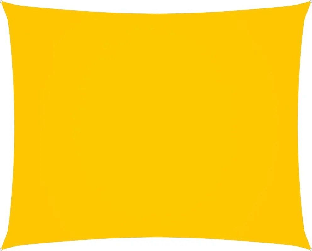 vidaXL Parasolar, galben, 2,5x4,5 m, țesătură oxford, dreptunghiular