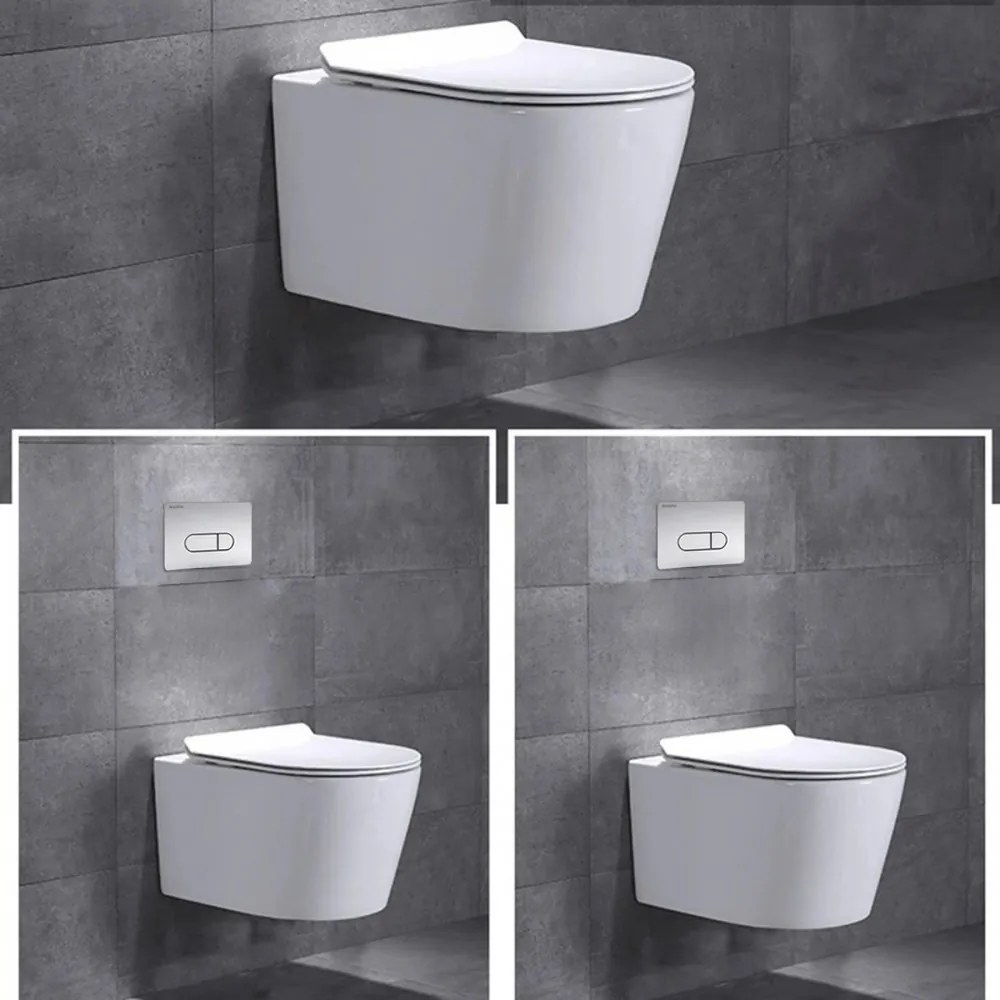 Set rezervor WC montat pe perete Ride