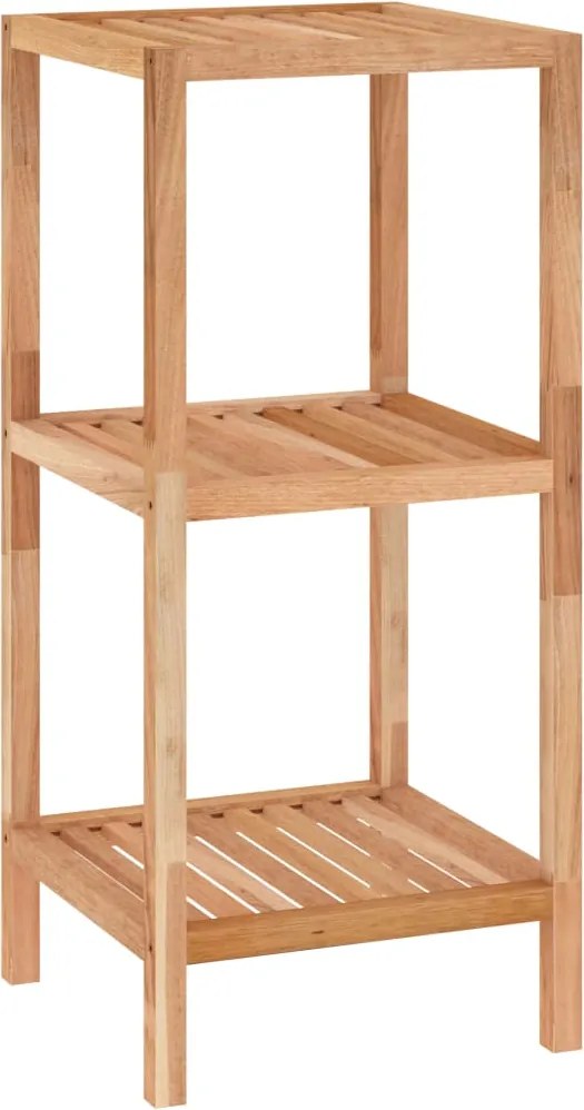 vidaXL Raft de baie, 36x36x79 cm, lemn masiv de nuc