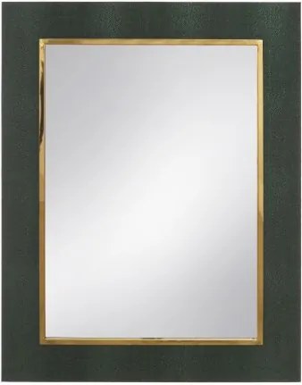 Oglinda eleganta DAKARI 70x90cm, Verde/ Auriu