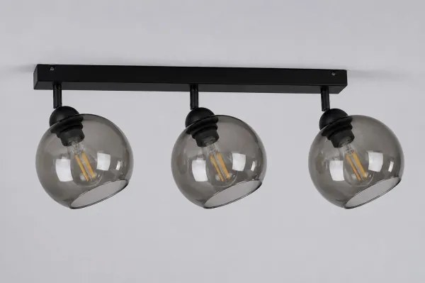 Spot UNO 3xE27/60W/230V negru
