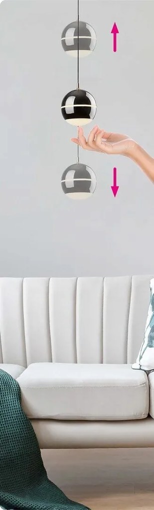 Lustra, Pendul LED cu inaltime reglabila Maelo