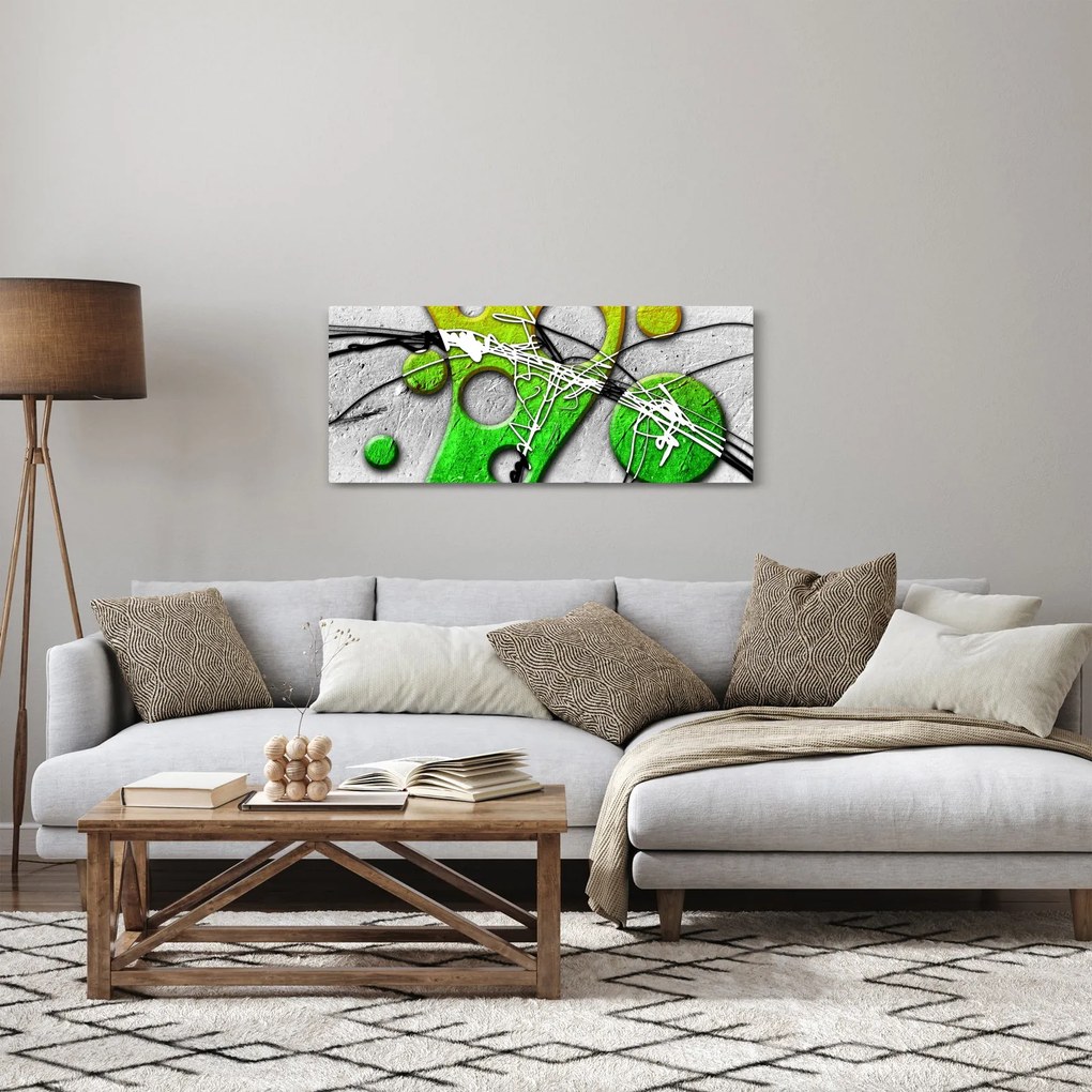 Tablou abstract (120x50 cm)