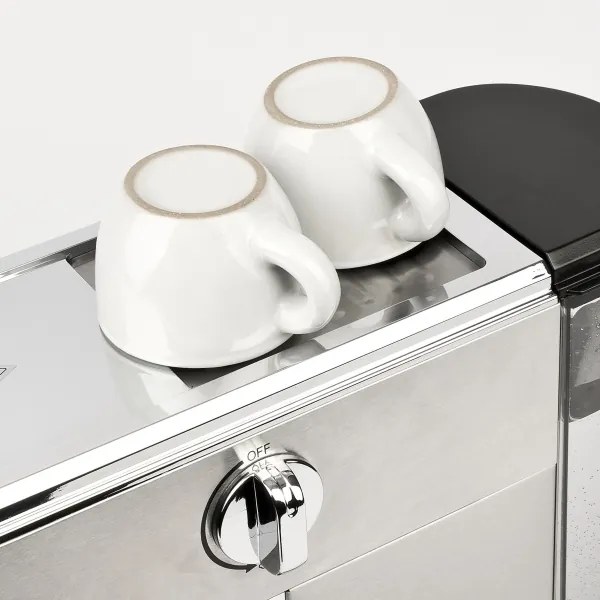 G3Ferrari G1018900 - Espressor cu pârghie TIFFANY, 1350 W/230 V, 15 bar, inox