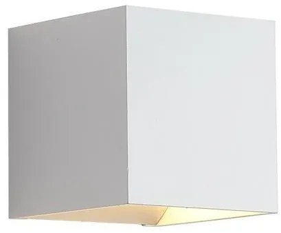 Aplica iluminat ambiental metal alb Newton Square