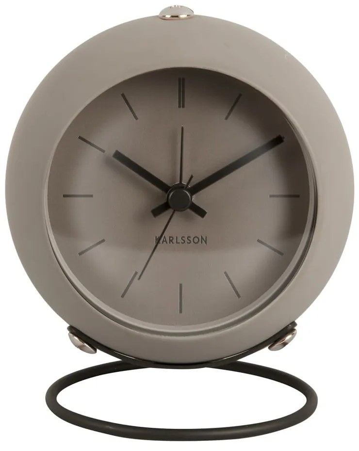 Ceas deșteptător ø 9,5 cm Nirvana Globe – Karlsson