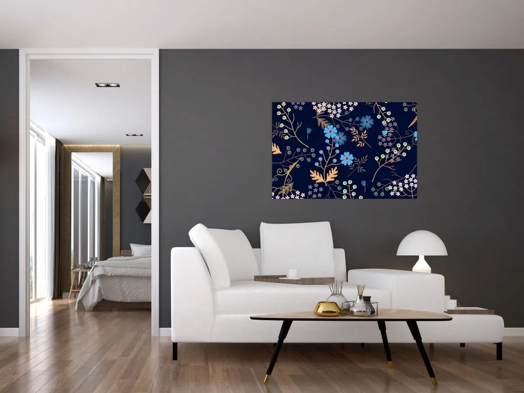 Tablou - Flori de toamnă (90x60 cm)