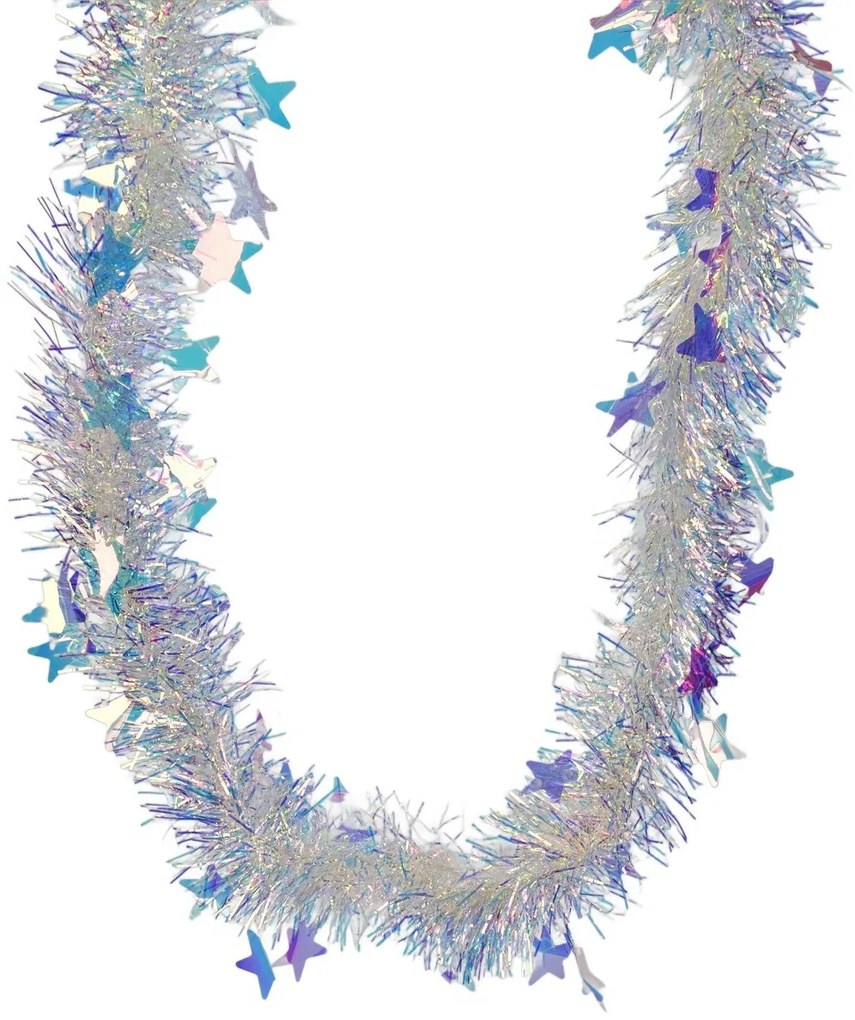 Ghirlanda de Crăciun bogată cu efect curcubeu Stars, 2 m, SET DE 2 BUCĂȚI