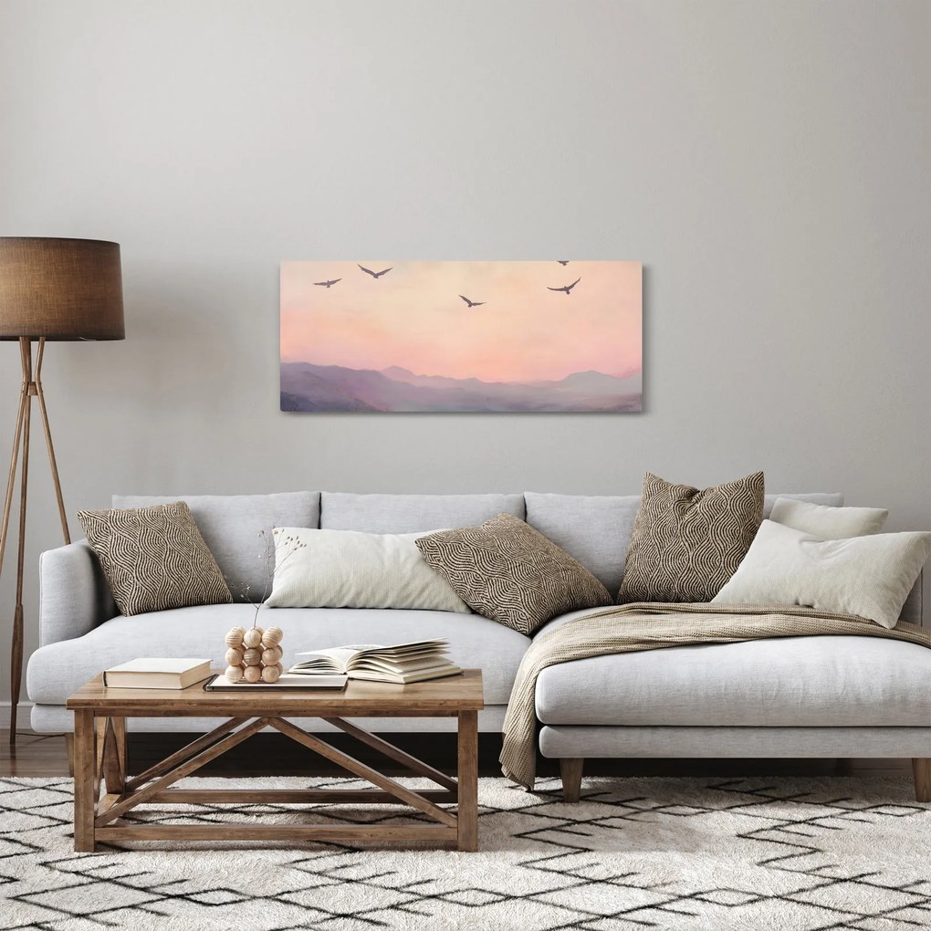 Tablou - Stol de păsări II. (120x50 cm)