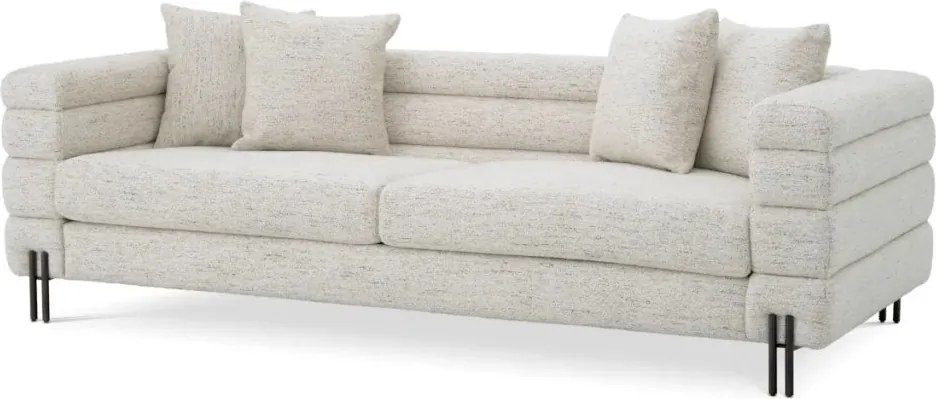 Canapea design LUX York, Seashell off-white