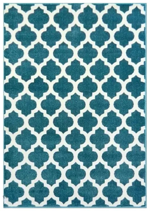 Covor Modern Kolibri 11158-140 albastru Selectează mărime: 080 X 150