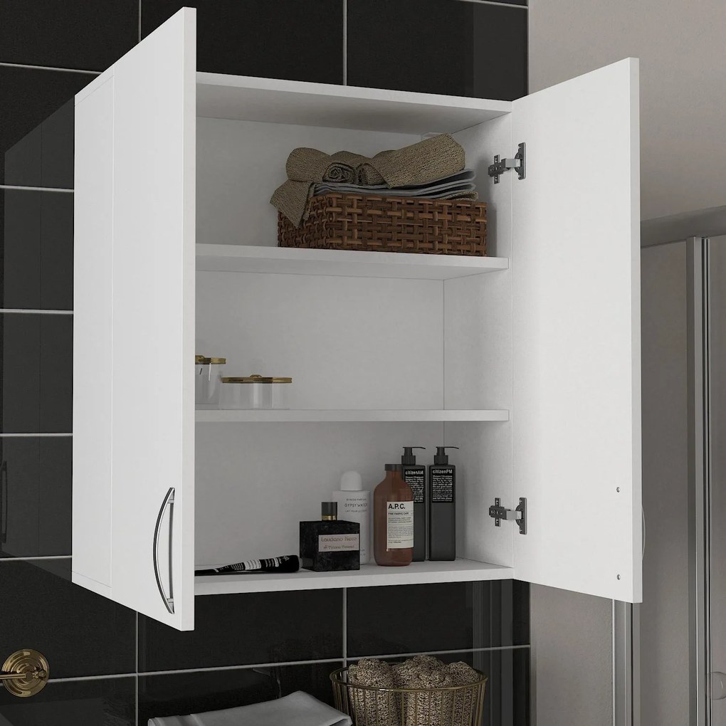 Cabinet de baie Benito Üst - White