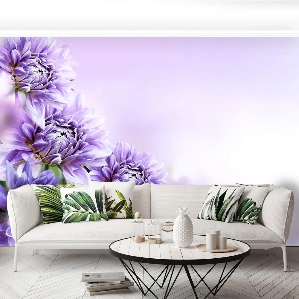 Fototapet Violet Flori