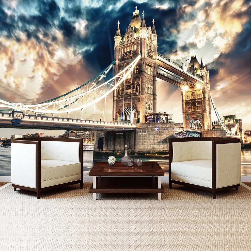 Fototapet - Tower Bridge (254x184 cm)