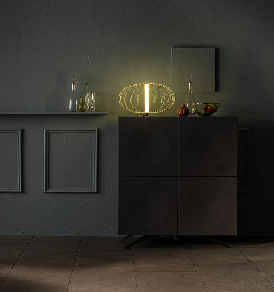 STONES Lampă de masă LED50cm X 50cm H. 29cm | Aosom Romania