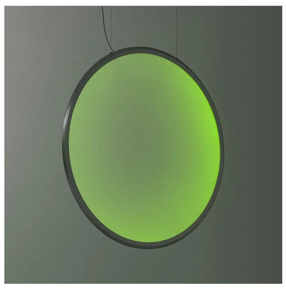 Lustră LED RGBW dimabilă pe cablu Artemide 1994310APP DISCOVERY LED/79W/230V antracit