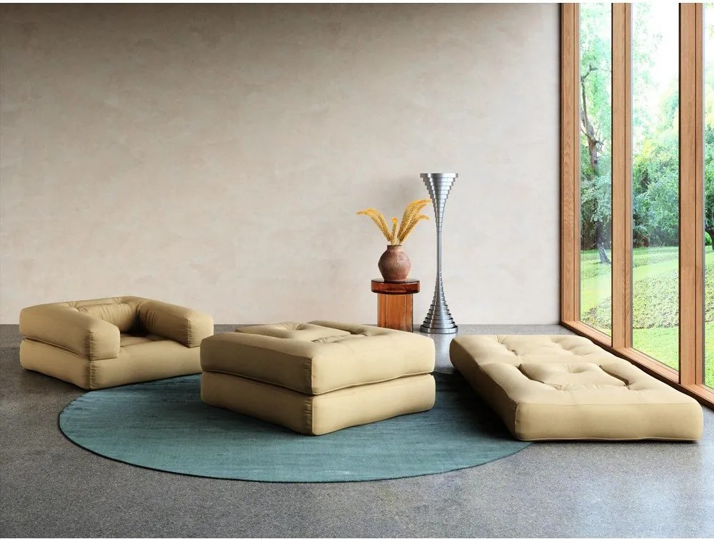 Fotoliu variabil Karup Design Cube Mocca, maro