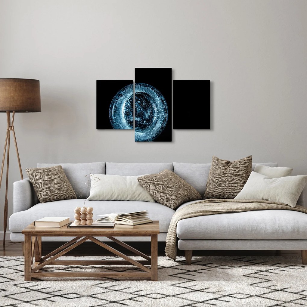 Tablou cu picături de gheață (90x60 cm)