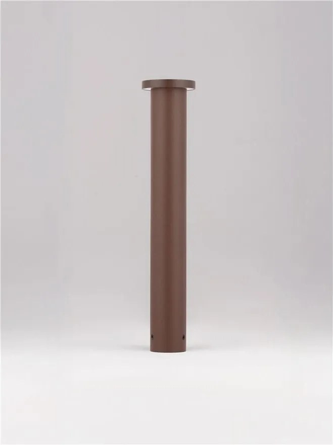 Stalp de exterior LED 2700K, IP65 BAST H-45cm corten