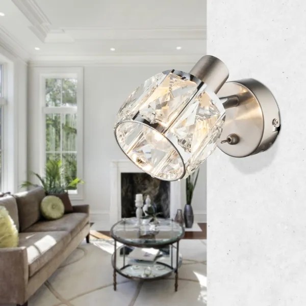 Globo 54356-1 - Aplică perete spot KRIS 1xE14/40W/230V