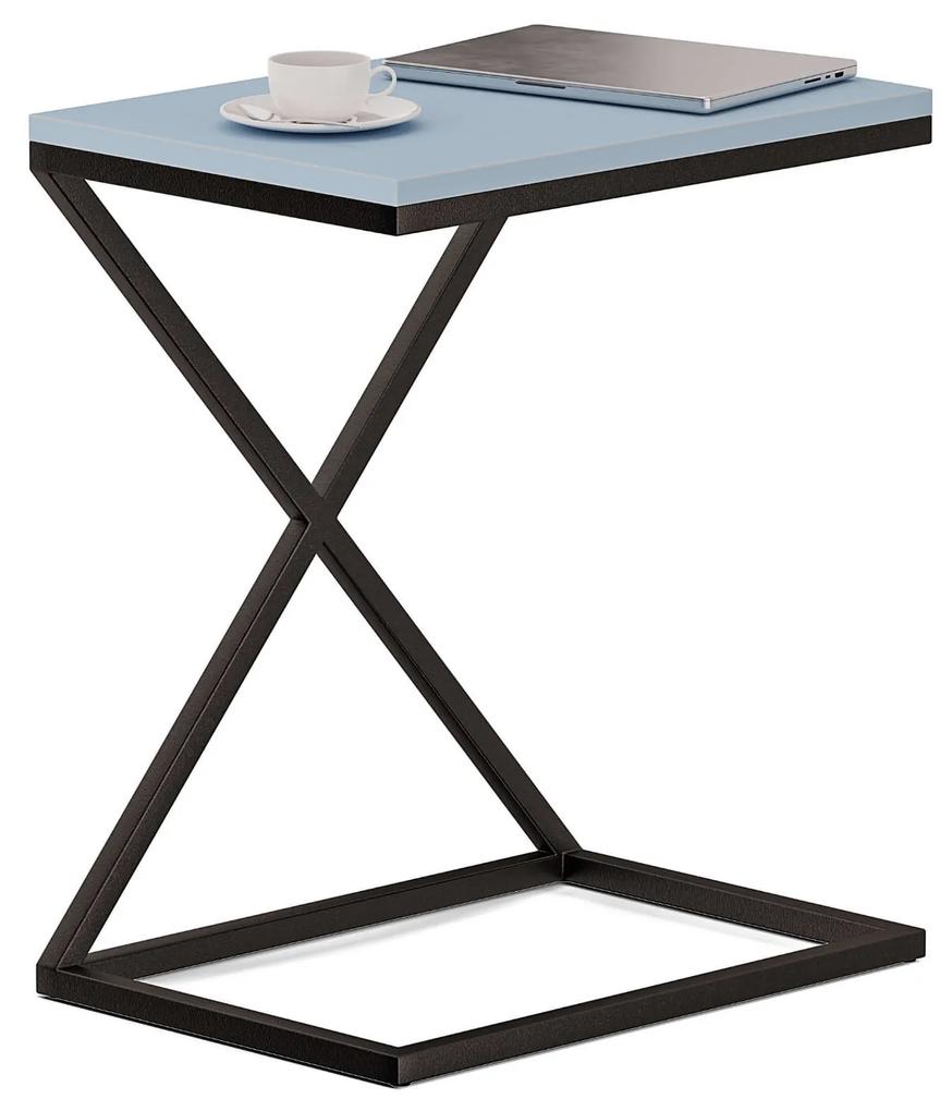 Masa metalică X - Albastră
