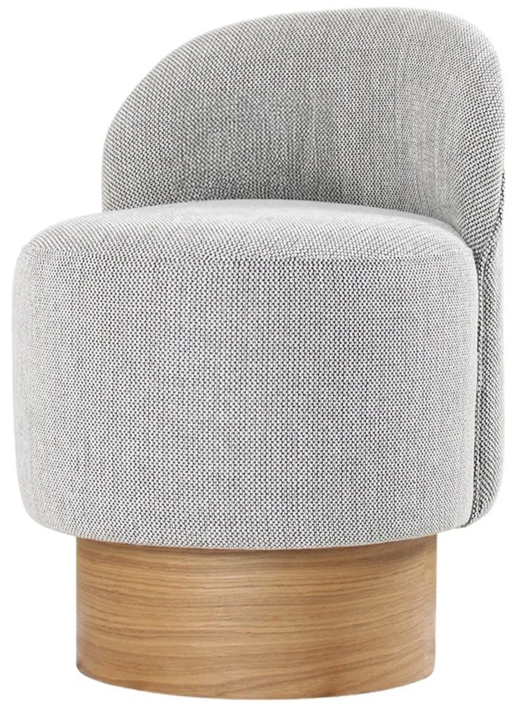 Barren Pouf Gri Taburet