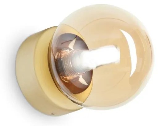 Aplica perete moderna stil minimalist Perlage ap1 amber