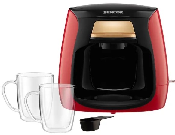 Cafetieră cu două cești 500W/230V Sencor