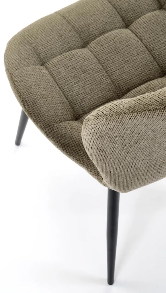 Scaun K548 stofa olive H84 cm
