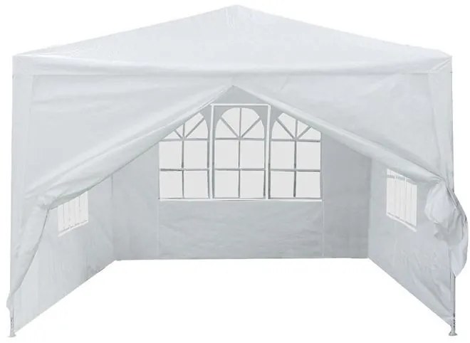 CORT PAVILION DE GRĂDINĂ 3x3 110g/m2 ALB GARDEN