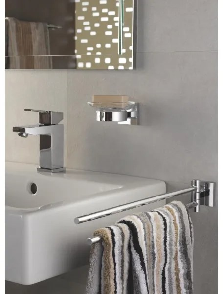 GROHE 40976000 - Suport pentru prosoape START CUBE, 438 mm, crom lucios