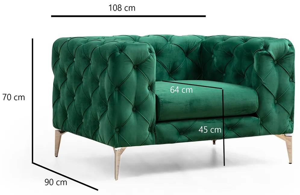 Fotoliu Como Verde