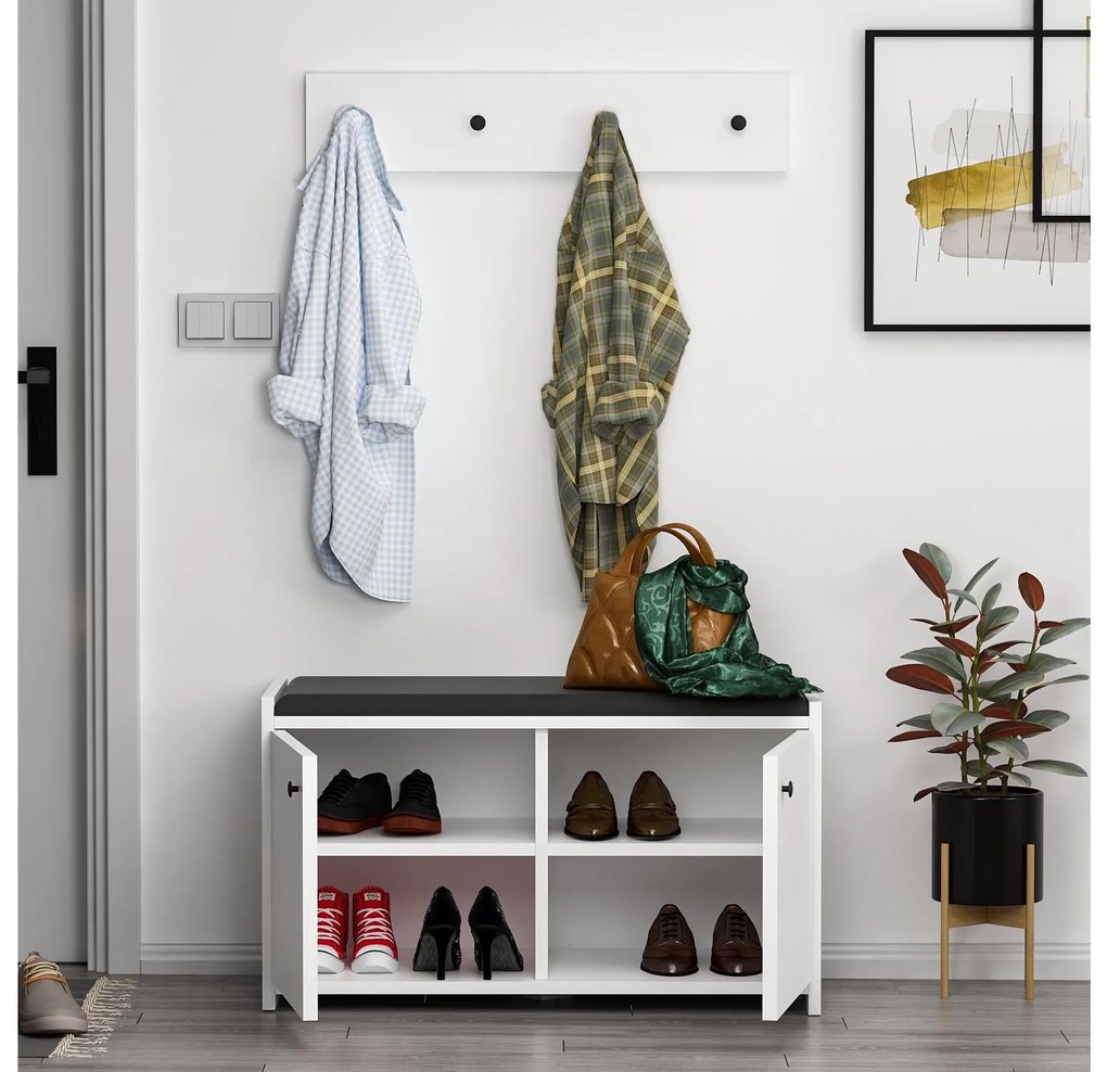 Mobilier hol Zorro (alb). 1089010