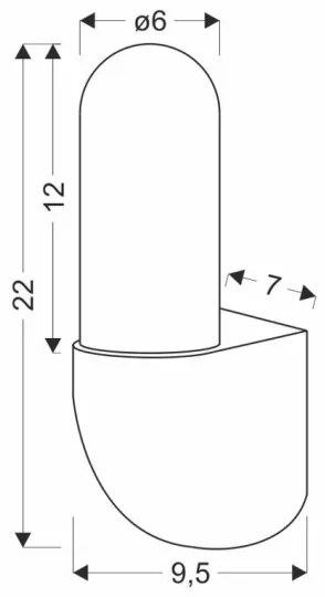 Aplică de exterior GYNURA 1xGU10/35W/230V IP65 negru