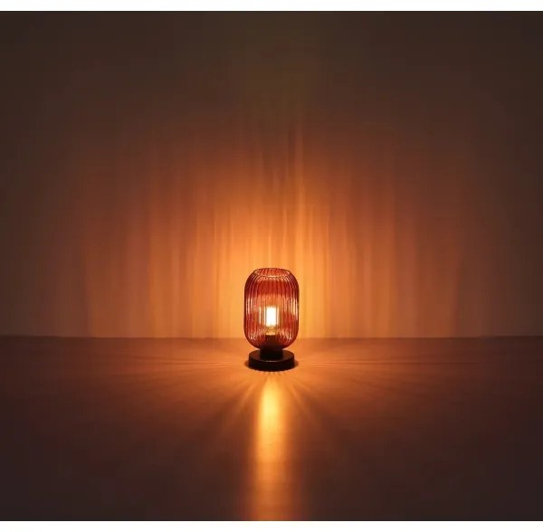 Lampă de masă Globo 15469TP NORMY 1xE27/40W/230V mov