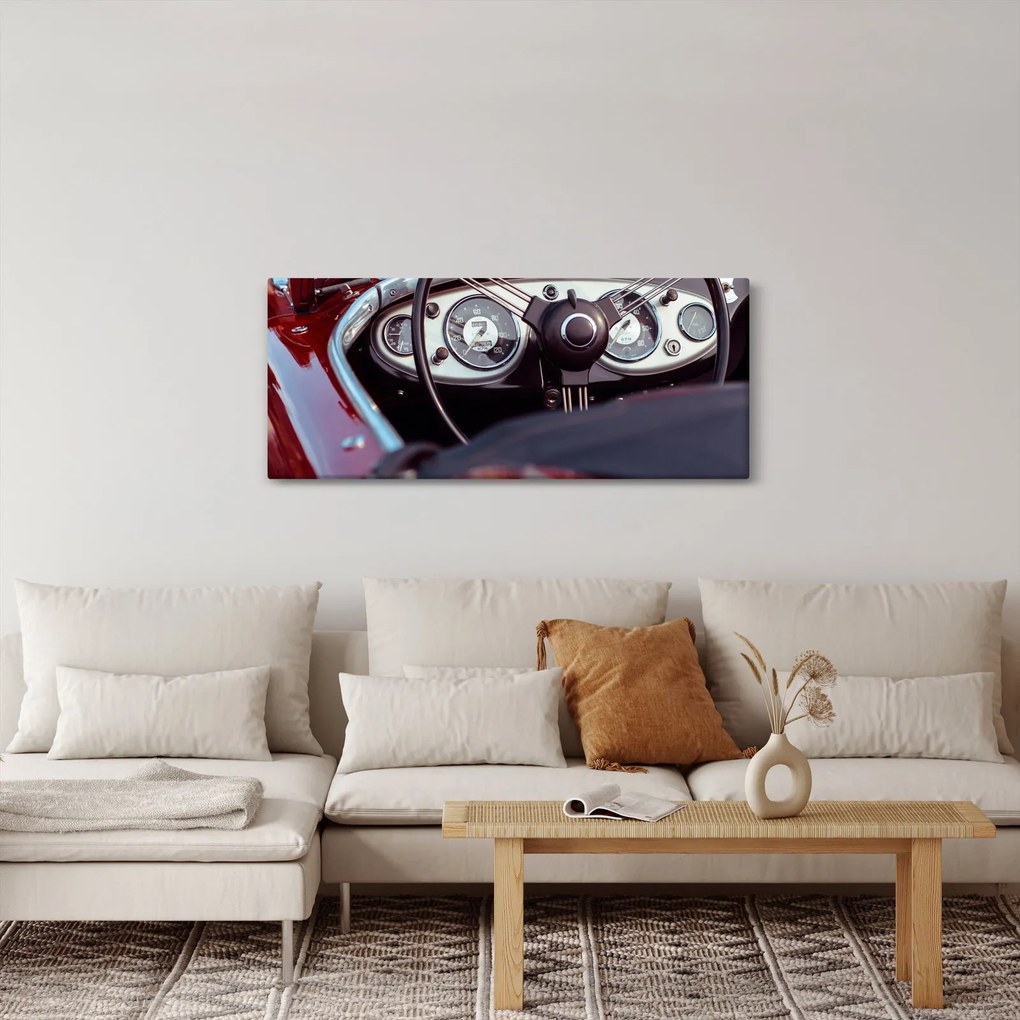 Tablou - Automobil (120x50 cm)