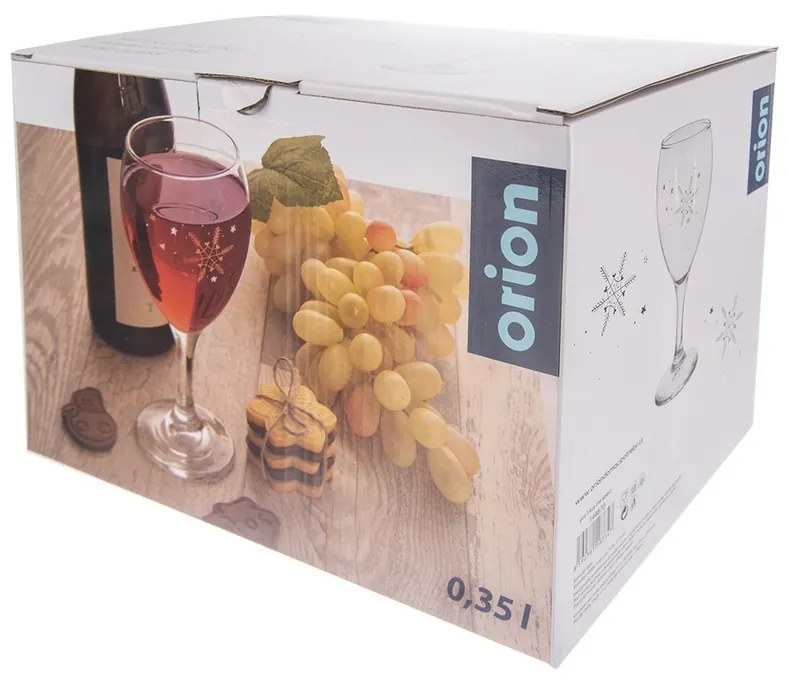 Set pahare de vin Orion Fulgi 0,35 l, 6 buc.