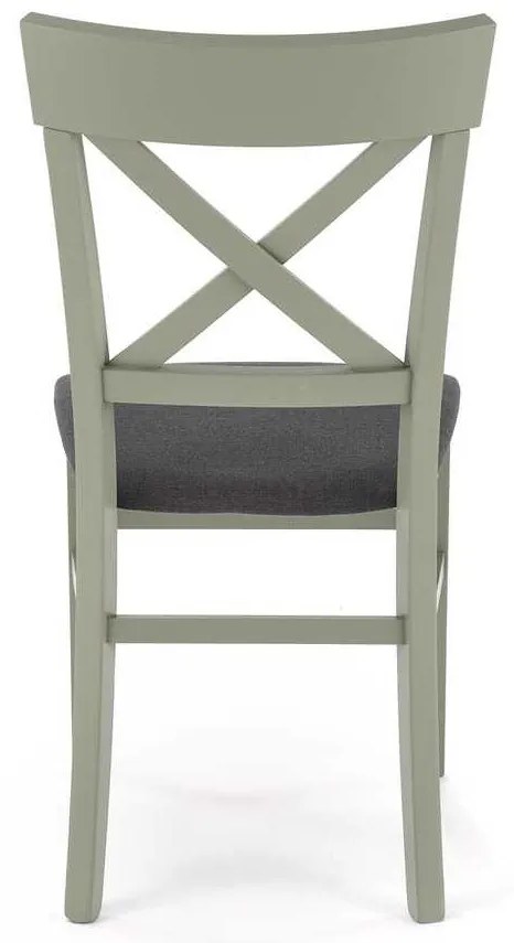 Scaun de bucătărie Rebecca, negru / verde