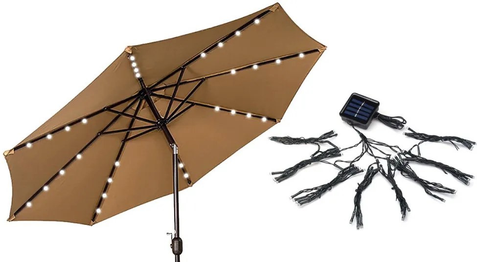Ghirlanda decor pentru umbrela de gradina