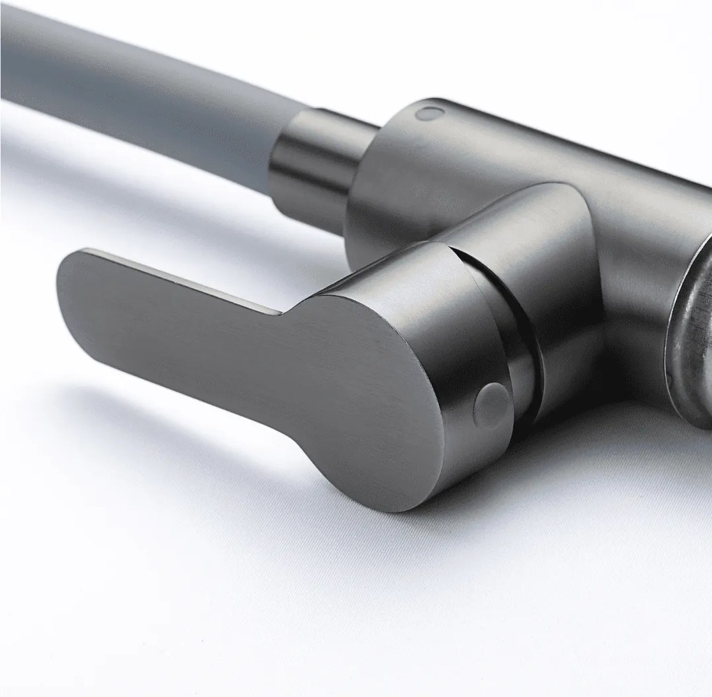 Baterie bucătărie cu pipă flexibilă - 276 oțel inoxidabil P14A