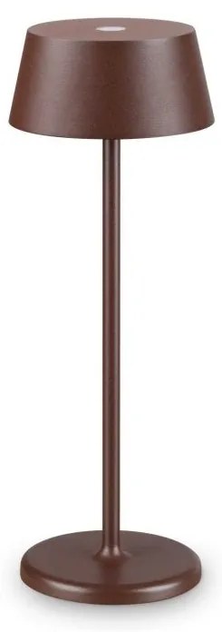 Veioza/Lampa de masa LED stil minimalist Pure tl cafeniu